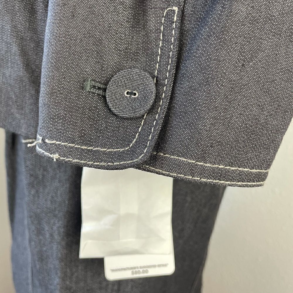 NWT Bandolino Matching Denim Jacket & Midi Skirt - Picture 8 of 16